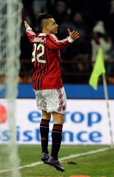Những nỗ lực của AC Milan cuối cùng cũng được đền đáp bằng bàn thắng gỡ hòa của El Shaarawy ở phút 62.